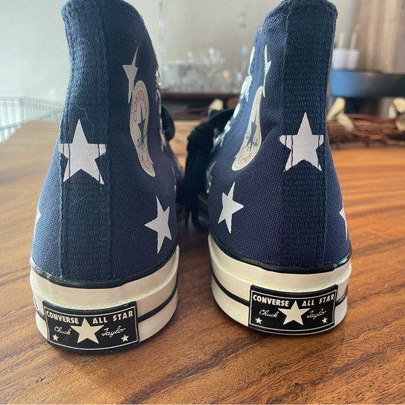 NEW in box Chuck Taylor All Star converse RARE Archive print Men’s 7.5 Wom: 9.5 - Picture 2 of 5